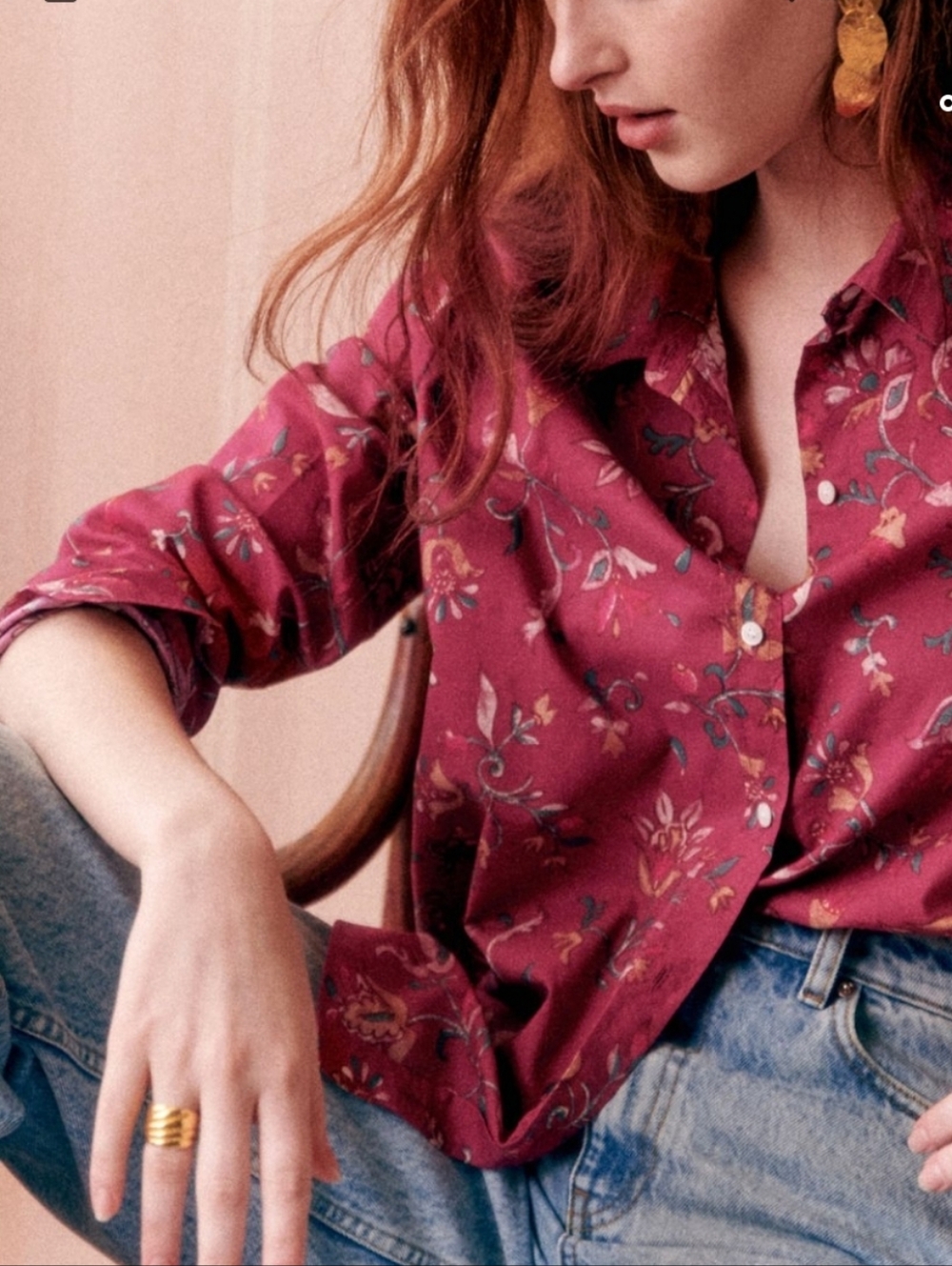 Sezane Pierro Shirt - Picture 2 of 8